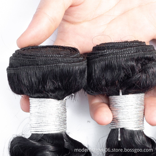 High Quality Double Drawn Cheap Brazilian Human Hair Bundles 1B 4 27 ombre colored Hair Extensions Deep Wave Curl Bundles